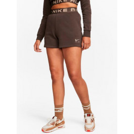 Nike Спортивные шорты женские  Air Fleece Short FB8054-237 S Baroque Brown/Hemp (196609043538)