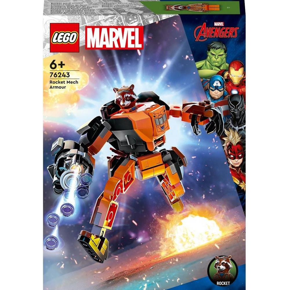 LEGO Marvel Робоброня Єнота Ракети (76243) - зображення 1