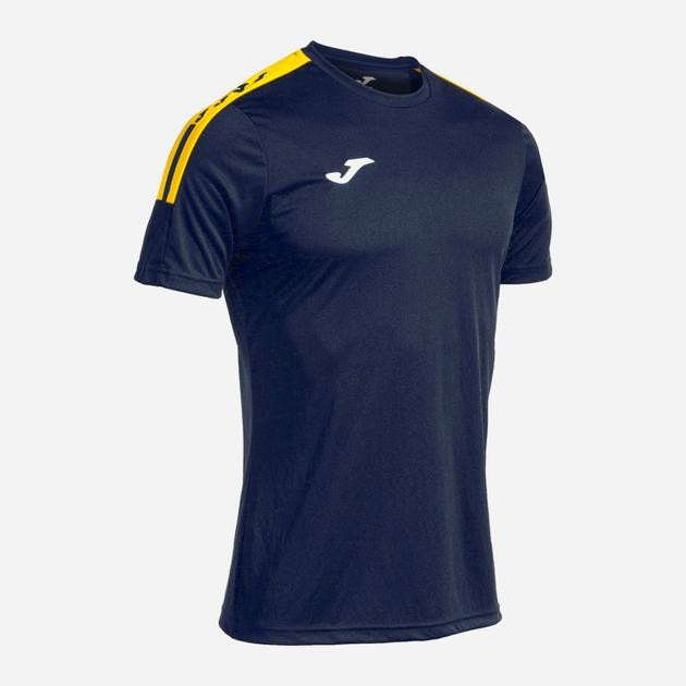 Joma Спортивна футболка чоловіча  OLIMPIADA 103245.339 S Темно-синя/Жовта (8445954546600) - зображення 1