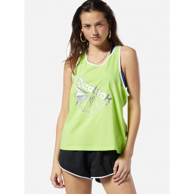 Reebok Спортивная майка  Cl Gp Tank DT7285 S Neolim (4060516366140) - зображення 1