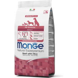   Monge All Breeds Adult Beef & Rice 2,5 кг (8009470004947)