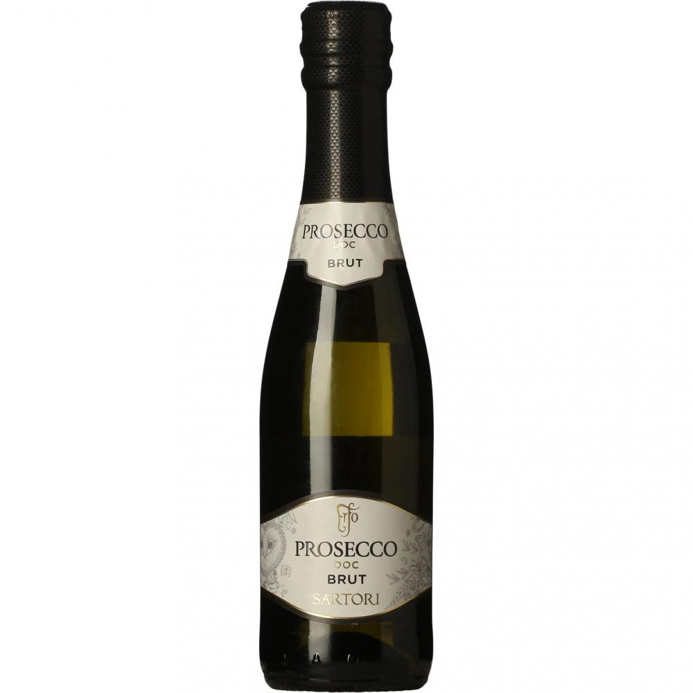 Sartori Ігристе вино  Prosecco Erfo Brut біле брют 0.2 л (8005390026816) - зображення 1