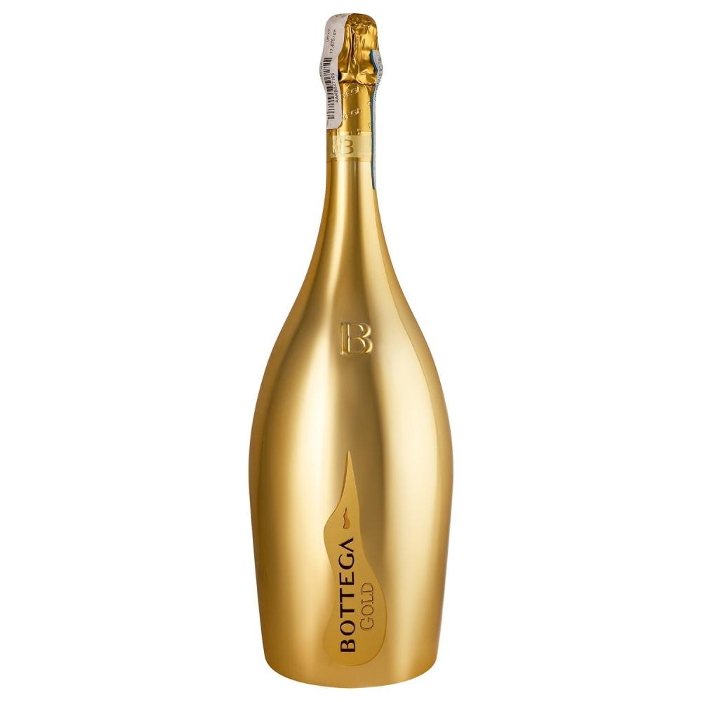 Bottega Вино ігристе  Gold Prosecco Brut, 1,5 л (8005829033156) - зображення 1