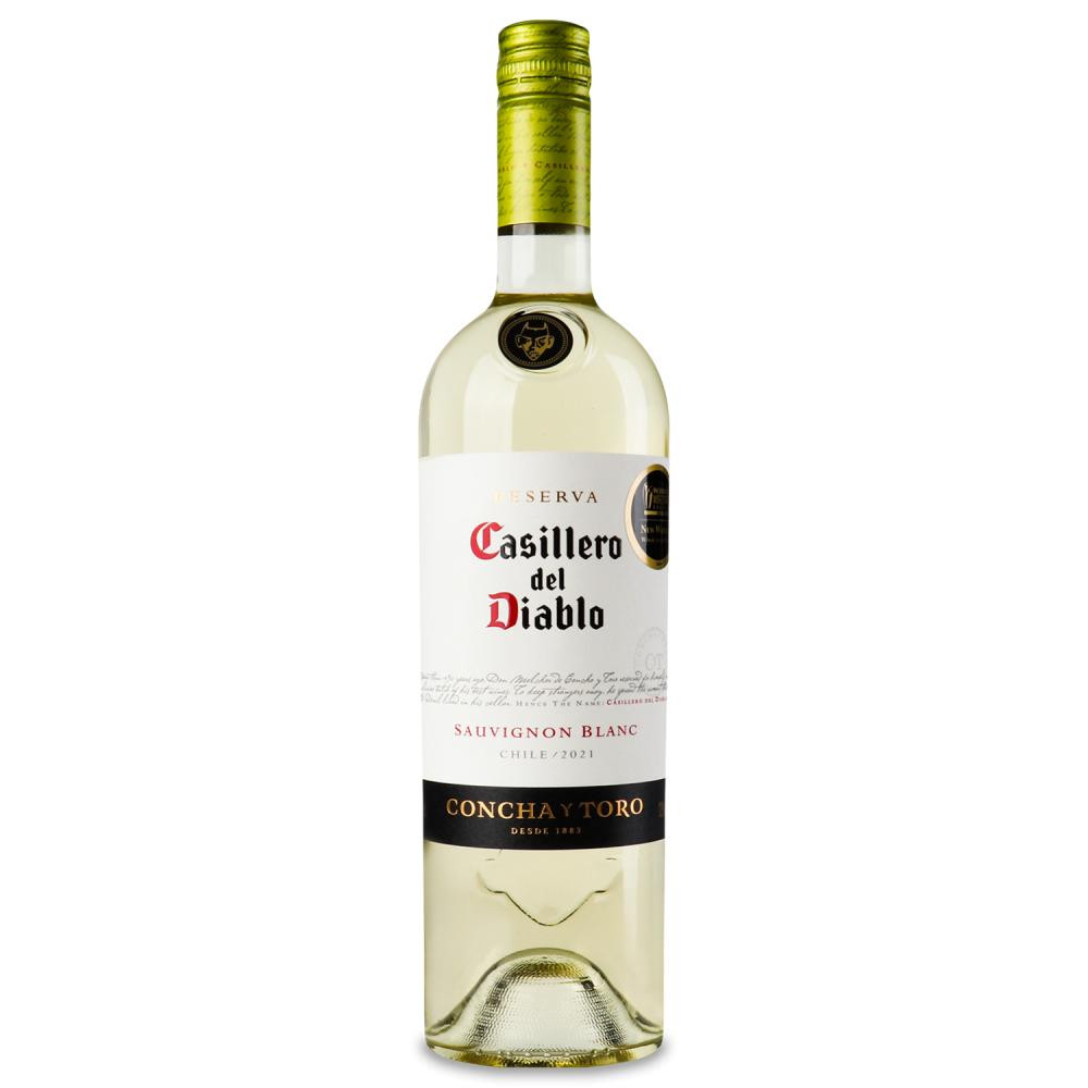 Concha y Toro Вино  Casillero del Diablo Sauvignon Blanc біле сухе 0.75л (7804320301174) - зображення 1