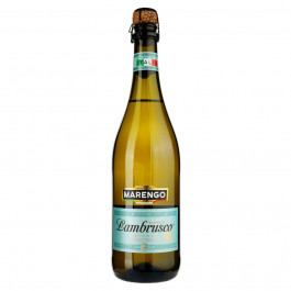   Marengo Вино ігристе  Lambrusco Bianco, біле, напівсолодке, 8%, 0,75 л (8008820167080)