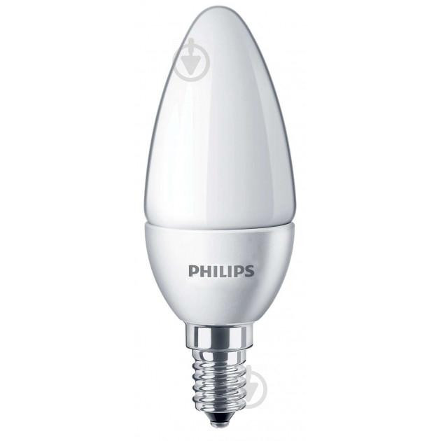 Philips ESS LEDCandle 6.5-75W E14 840 B35NDFR RCA (929001886607) - зображення 1