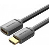 Vention HDMI Extension Cable HDMI v2.0 5м Black (AHCBJ) - зображення 1