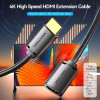 Vention HDMI Extension Cable HDMI v2.0 5м Black (AHCBJ) - зображення 6