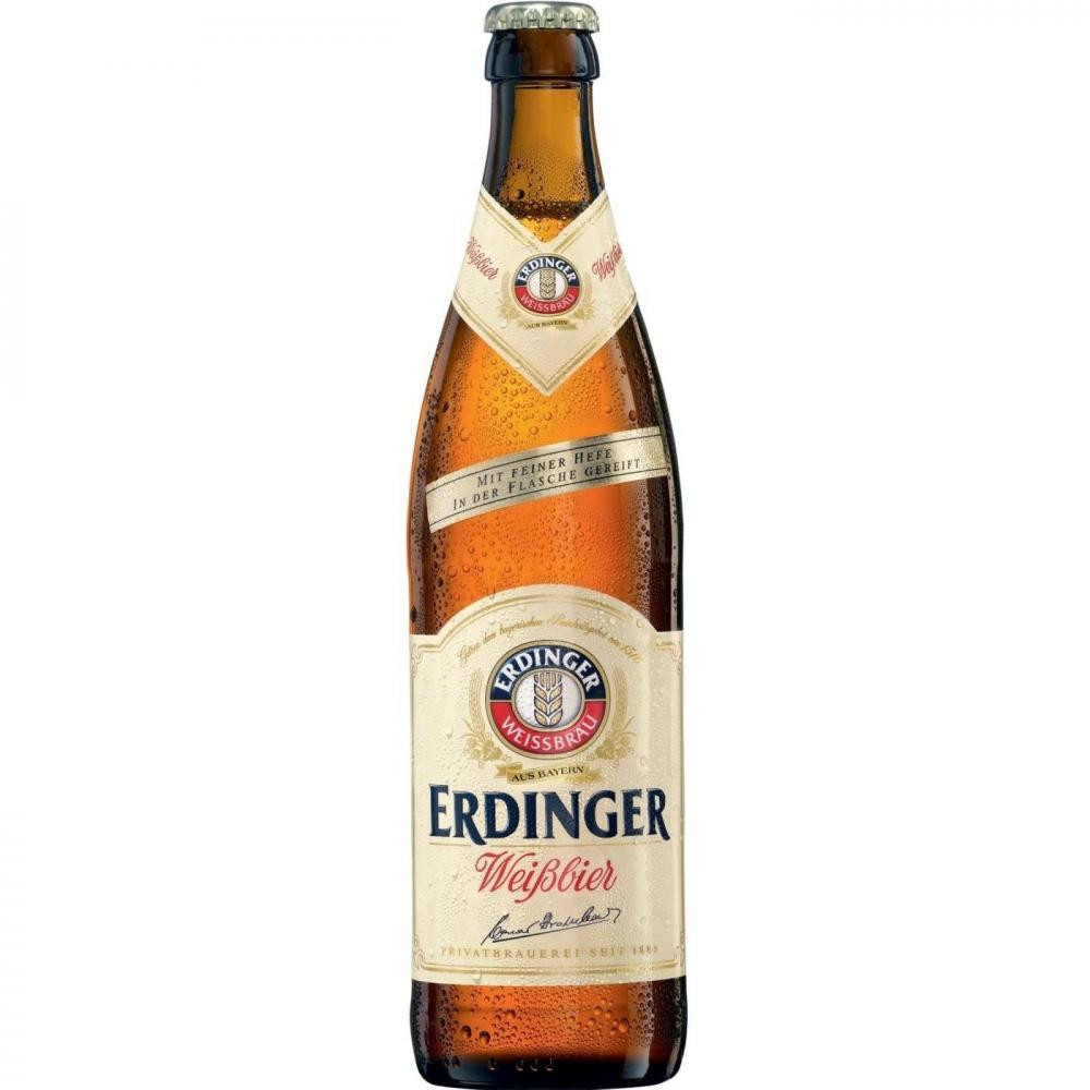 Erdinger Пиво Weissbier пшеничное светлое 0,5л ( 4002103248248) - зображення 1