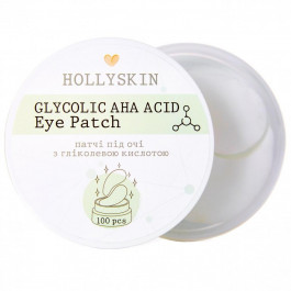   Hollyskin Патчи под глаза  Glycolic AHA Acid Eye Patch 100 шт (4823109700123)