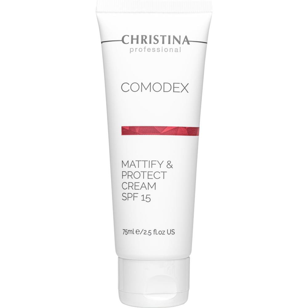 CHRISTINA Крем  Матирование и защита Comodex Mattify & Protect Cream SPF 15 75 мл (7290100366349) - зображення 1