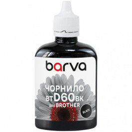   Barva Brother BTD60BK D60 DCP-T310 Black 100мл I-BARE-BTD60-100-B (BBTD60-743)