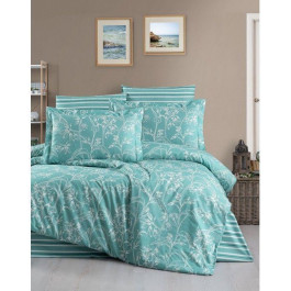 SOHO Комплект постільної білизни  двоспальний 180x215 см Charming turquoise ранфорс (1241к)