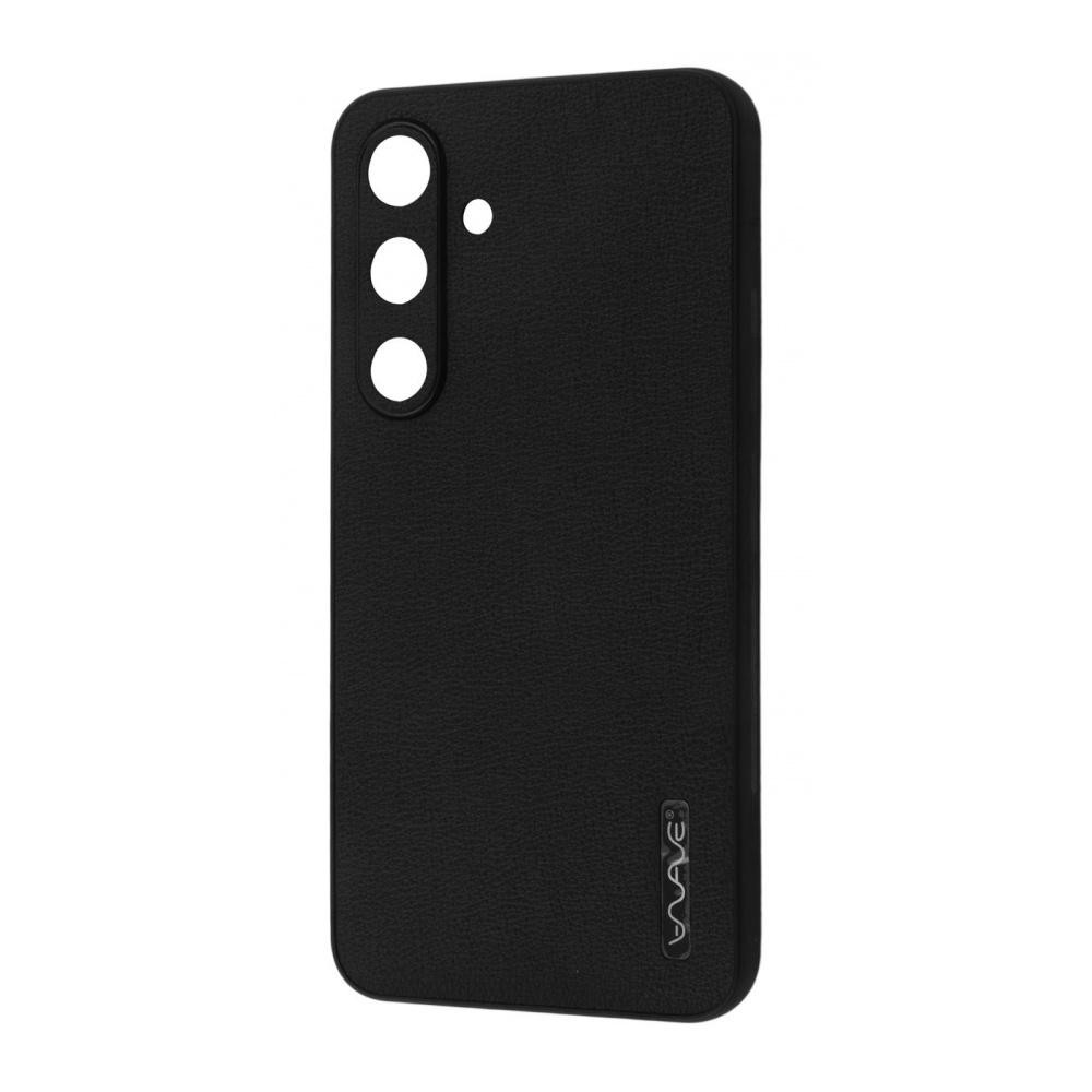 WAVE Leather Case Samsung Galaxy S24 Black - зображення 1