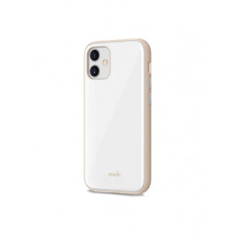   Moshi iGlaze Slim Hardshell Case for iPhone 12 mini Pearl White (99MO113106)