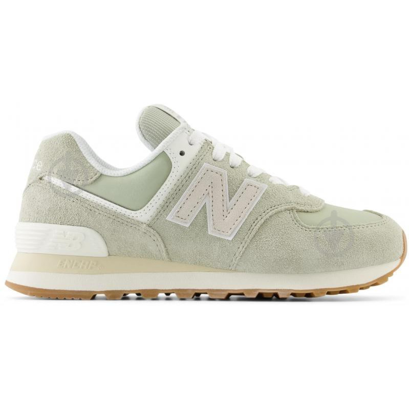 New Balance Жіночі кросівки  574 WL574QD2 40 (8.5US) 25.5 см Зелений/Бежевий (197375549453) - зображення 1