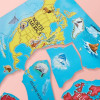 Melissa&Doug Пазл напольный Карта Мира 33 эл World Map Floor (MD10446) - зображення 2