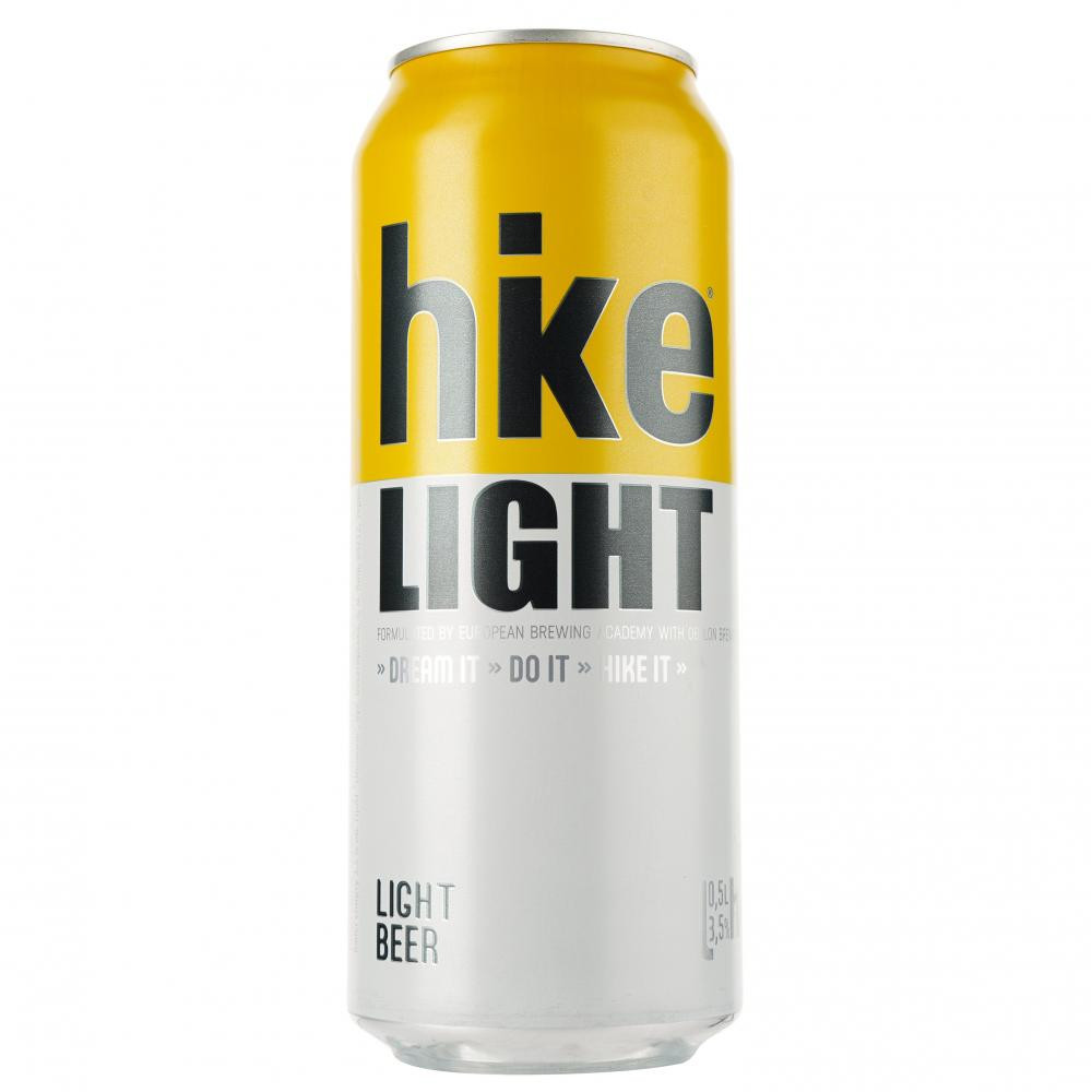 Hike Пиво  Light, світле, 3,5%, 0,5 л (909635) (4820193035681) - зображення 1