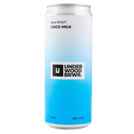   Underwood Brewery Пиво  Coco Milk, темне, 4,4%, з/б, 0,33 л (870727) (4820224360386)