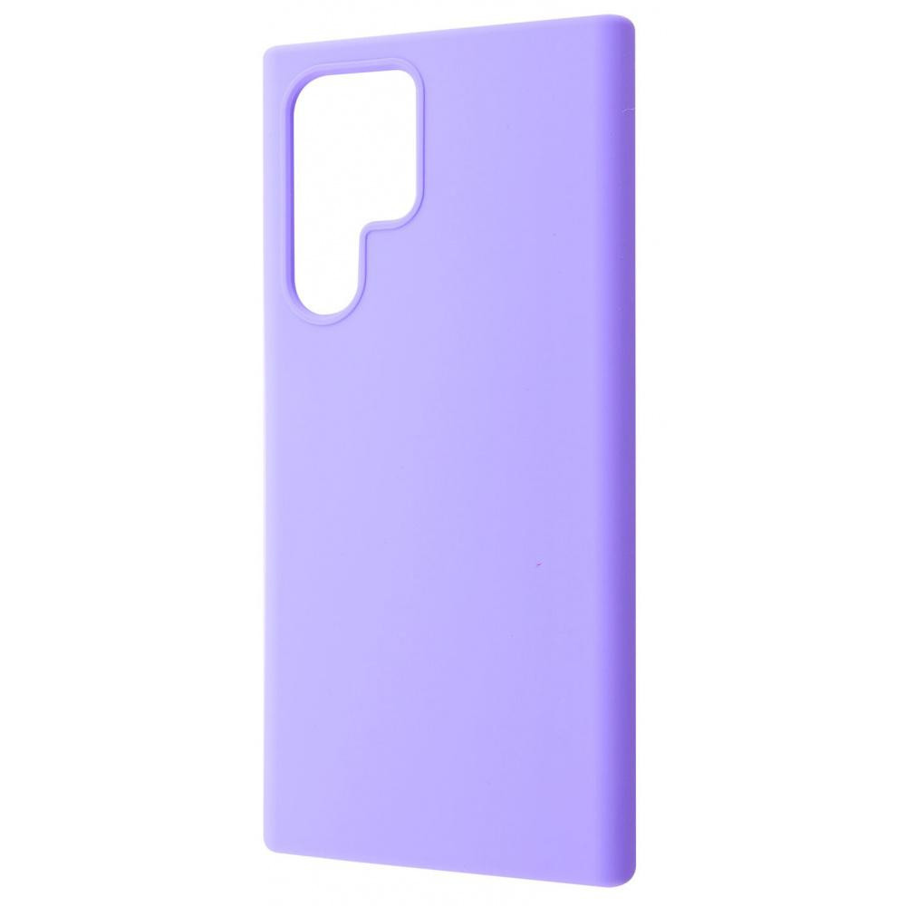 WAVE Full Silicone Cover Samsung Galaxy S22 Ultra Light Purple - зображення 1