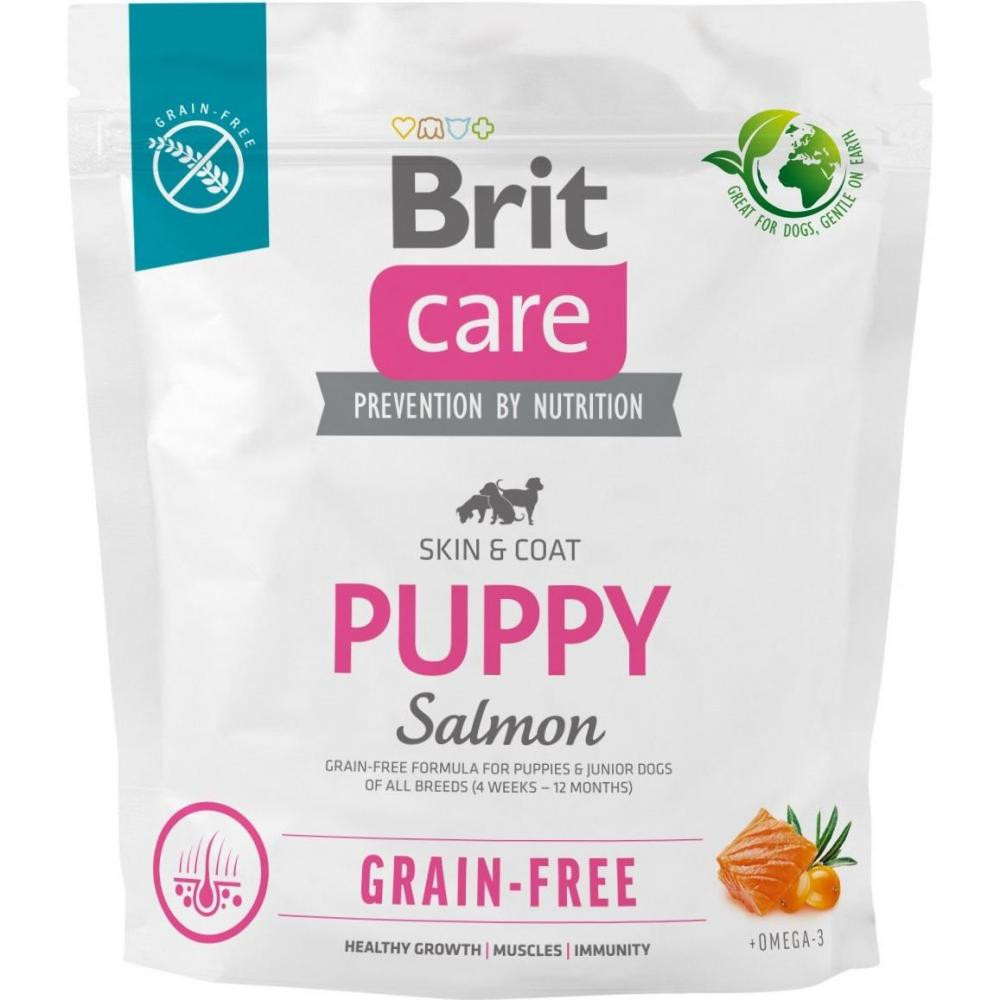 Brit Care Grain-free Puppy Salmon 1 кг (172193) - зображення 1