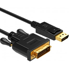   Voltronic DisplayPort to DVI 1.8m Black (YT-DP(M)/DVI(M)-1.8M)