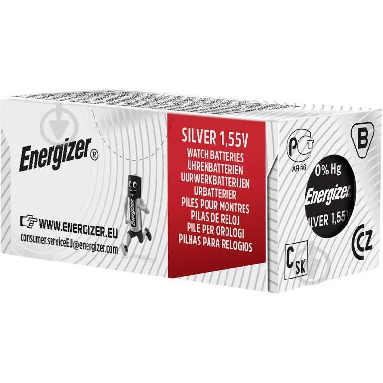 Energizer 390/389 bat (1.55B) Silver Oxide 1 шт (7638900253047) - зображення 1