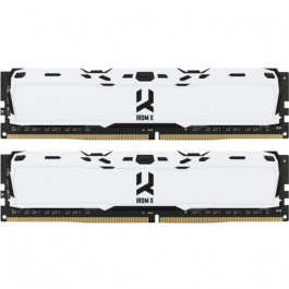 GOODRAM 16 GB (2x8GB) DDR4 3200 MHz IRDM X White (IRXW3200D464L16SA/16GDC)