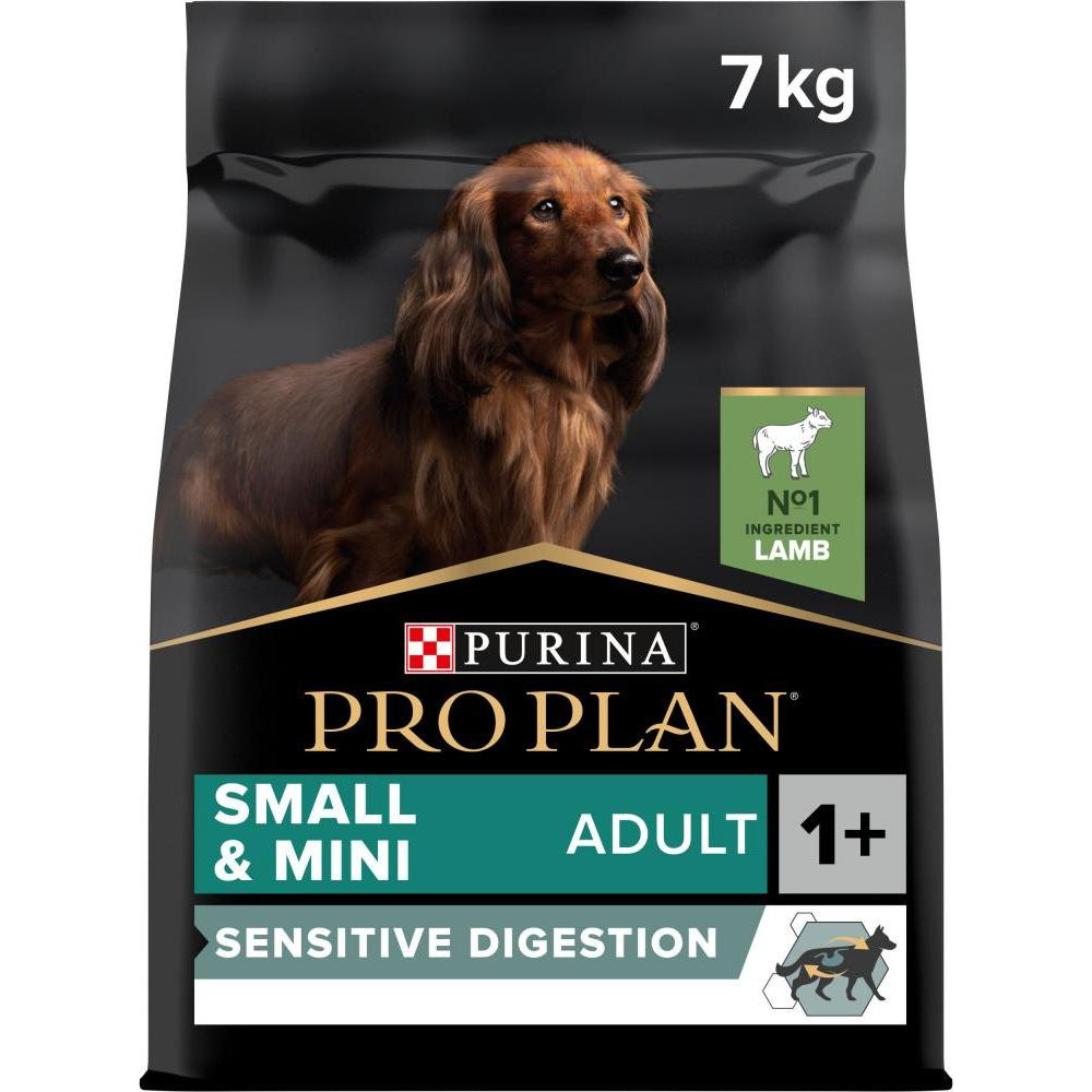 Pro Plan Adult Small & Mini Sensitive Digestion с ягненком - зображення 1