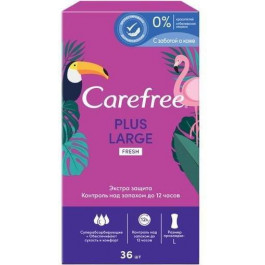   Carefree Ежедневные гигиенические прокладки  Plus Large Fresh 36 шт (3574661054995)