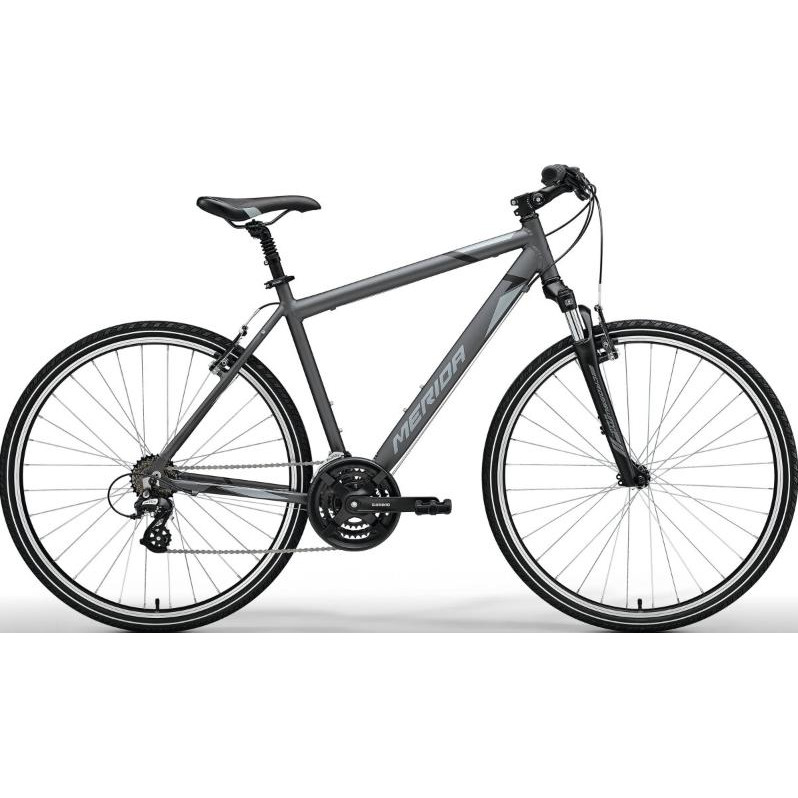 Merida Crossway 10-V 2022 / рама 48см silk dark silver - зображення 1