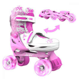   Neon Combo Skates / размер 34-38 pink (NT10P4)