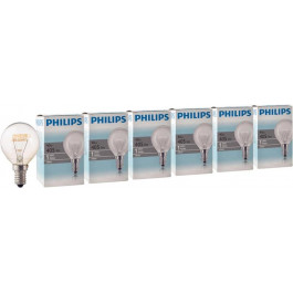   Philips Standard 40W E14 230V P45 CL 1CT/10X10F (926000006511)