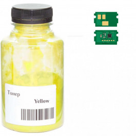 AHK Тонер Kyocera TK-5240, 90г Yellow +chip (3203563)