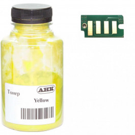 AHK Тонер + чип для Xerox Phaser 6500 50 г Yellow (3202899)