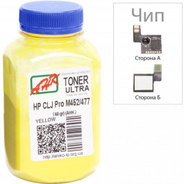 AHK Тонер + чип для HP CLJ Pro M452/ 477 бутль 60г Yellow (3202787)
