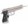 Crimson Trace LG402M Lasergrips Mil-Spec 5mW Red Laser with 633nM Wavelength & 50 ft Range Black Finish for Berett - зображення 1