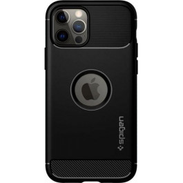   Spigen iPhone 12 / 12 Pro Rugged Armor Matte Black (ACS01700)