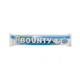   Bounty Батончик  з м'якоттю кокосу у молочному шоколаді, 57 г (5000159558259)