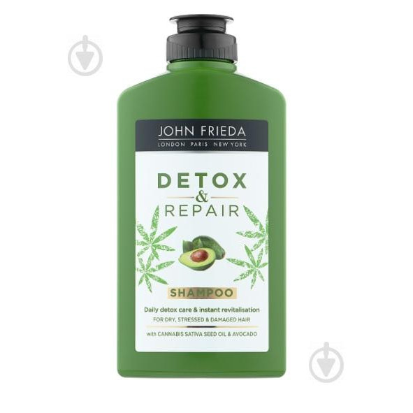 John Frieda Шампунь-детокс  Detox & Repair 250 мл - зображення 1