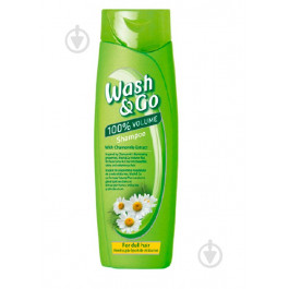   Wash&Go Шампунь  з екстрактом ромашки для тьмяного волосся 400 мл (8008970042183)