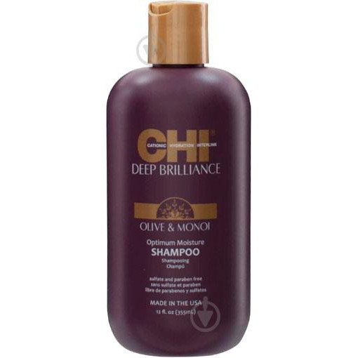 CHI Шампунь  Deep Brilliance Moisture Shampoo 355 мл - зображення 1