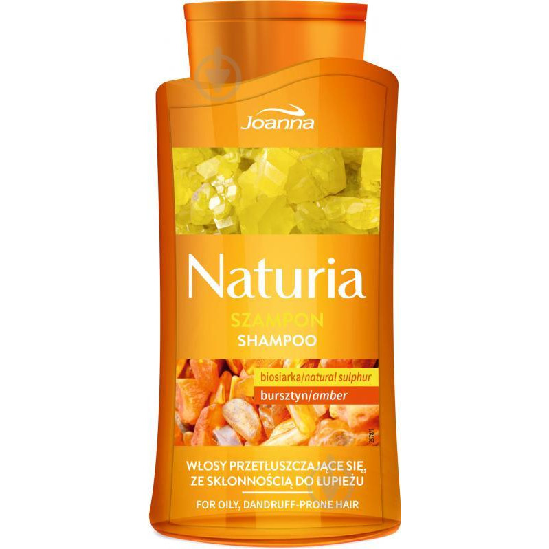 Joanna Шампунь  Natural Sulphur & Amber 500 мл (5901018009533) - зображення 1