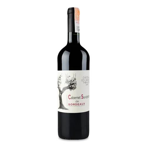 Chateau les Grands Thibauds Вино  Cabernet Bordeaux, 0.75 л (3230711100431) - зображення 1