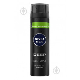   Nivea Гель для бритья  MEN Ultra с активным углем 200 мл (81789)