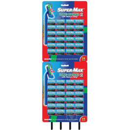   Super-Max Станок для бритья  Twin Disposable Long Handle 1 шт.