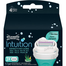   Wilkinson Sword Сменный картридж  Intuition Sensitive 3 шт.