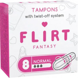   FANTASY FLIRT Тампони  normal 8 шт.