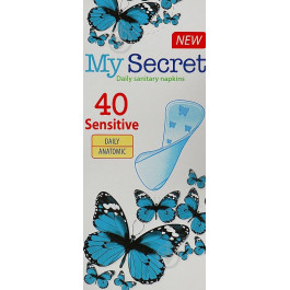   My Secret Женские гигиенические прокладки  Sensitive 40 шт. (3800038310600)