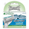 Wilkinson Sword Картриджи для бритья  Quattro Titanium Sensitive 2 шт (4027800711406) - зображення 1